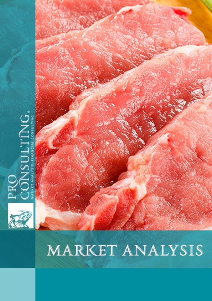 Market research report on pork in the city of Dnipro and the region. 2022 year